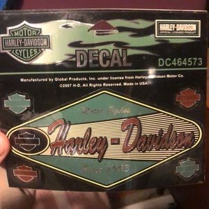 2007 Harley Davidson decals